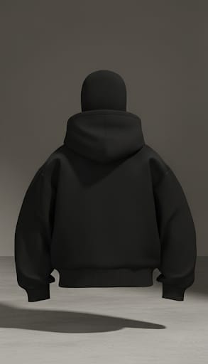 Balaclava Ninja Zipper Hoodie